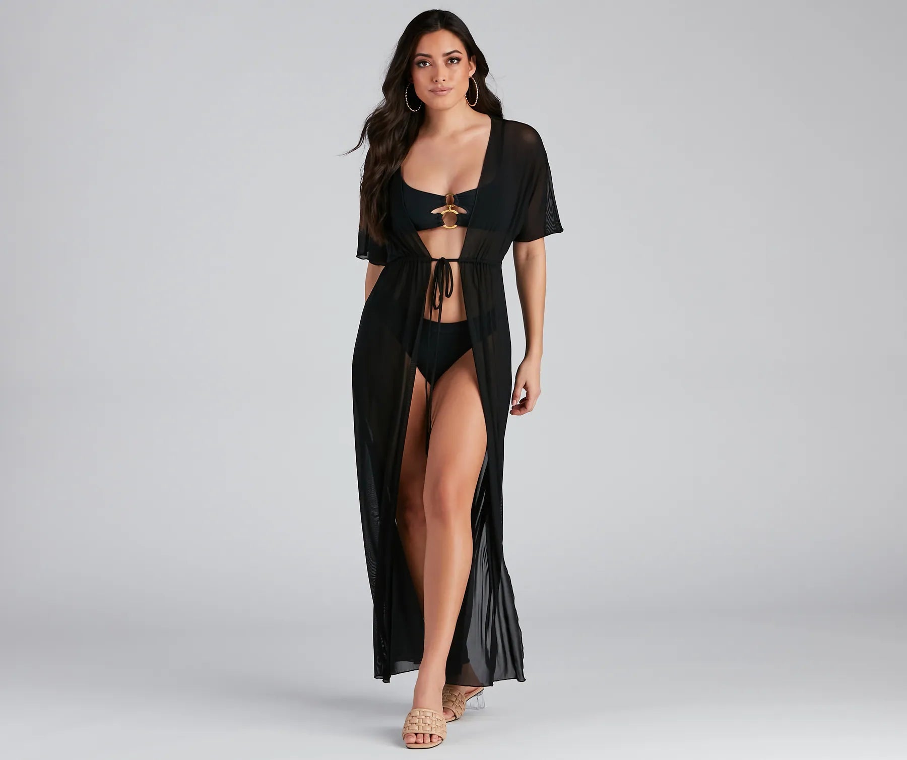 Mesh Moment Cover Up