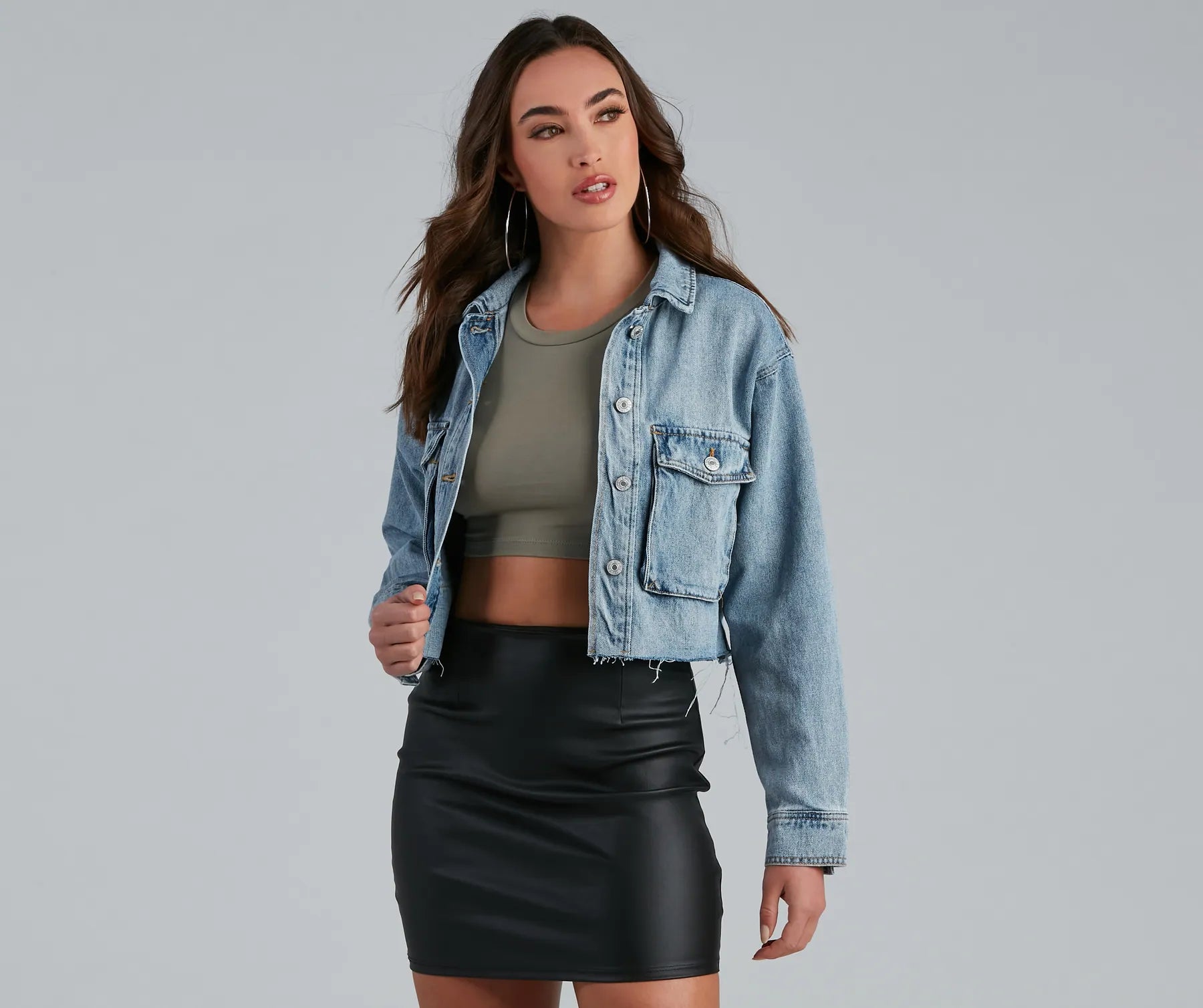 Keep It Chill Relaxed Denim Jacket