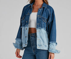 Effortless Trendsetter Denim Jacket