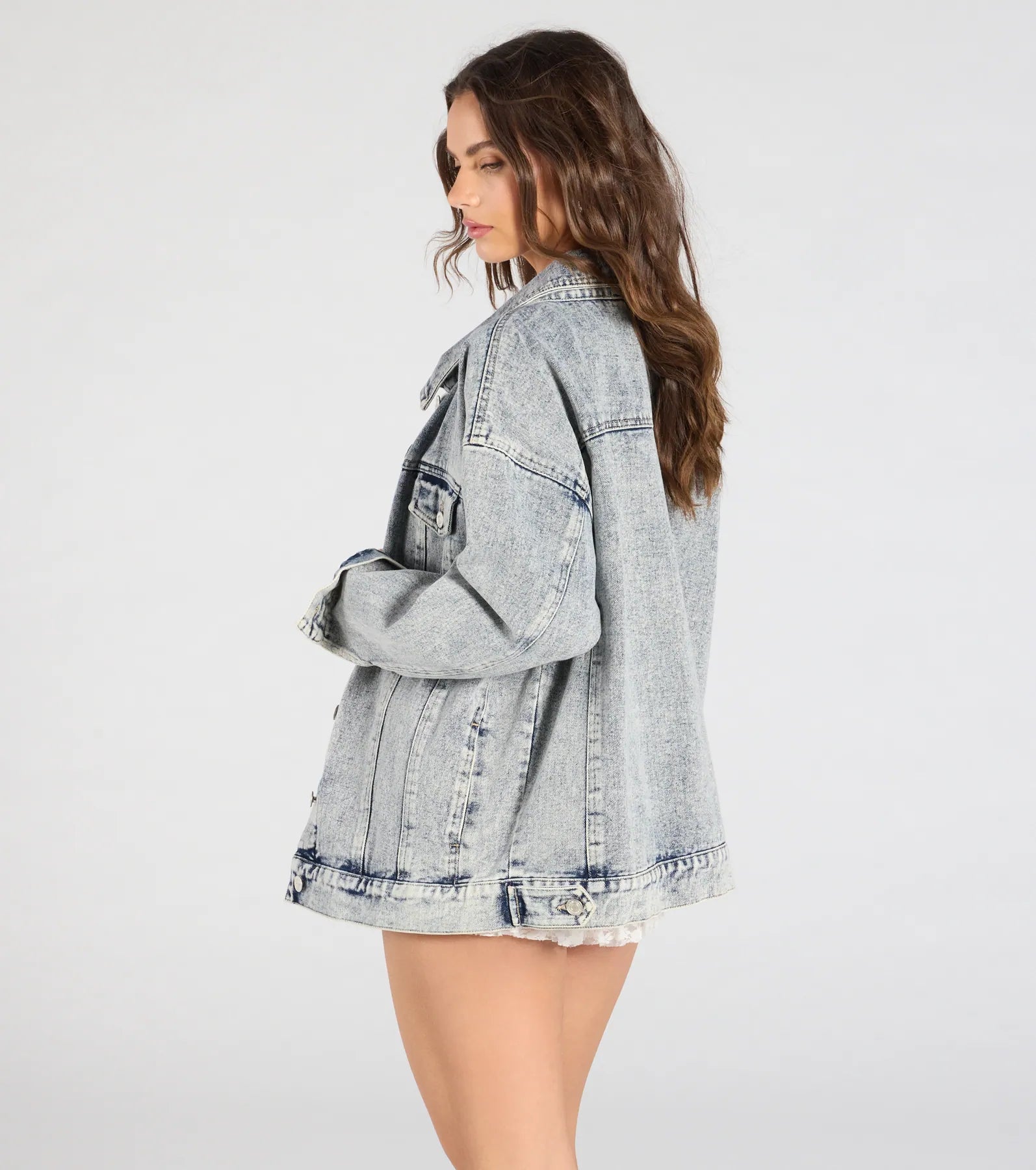 Easy Like Oversized Denim Jacket