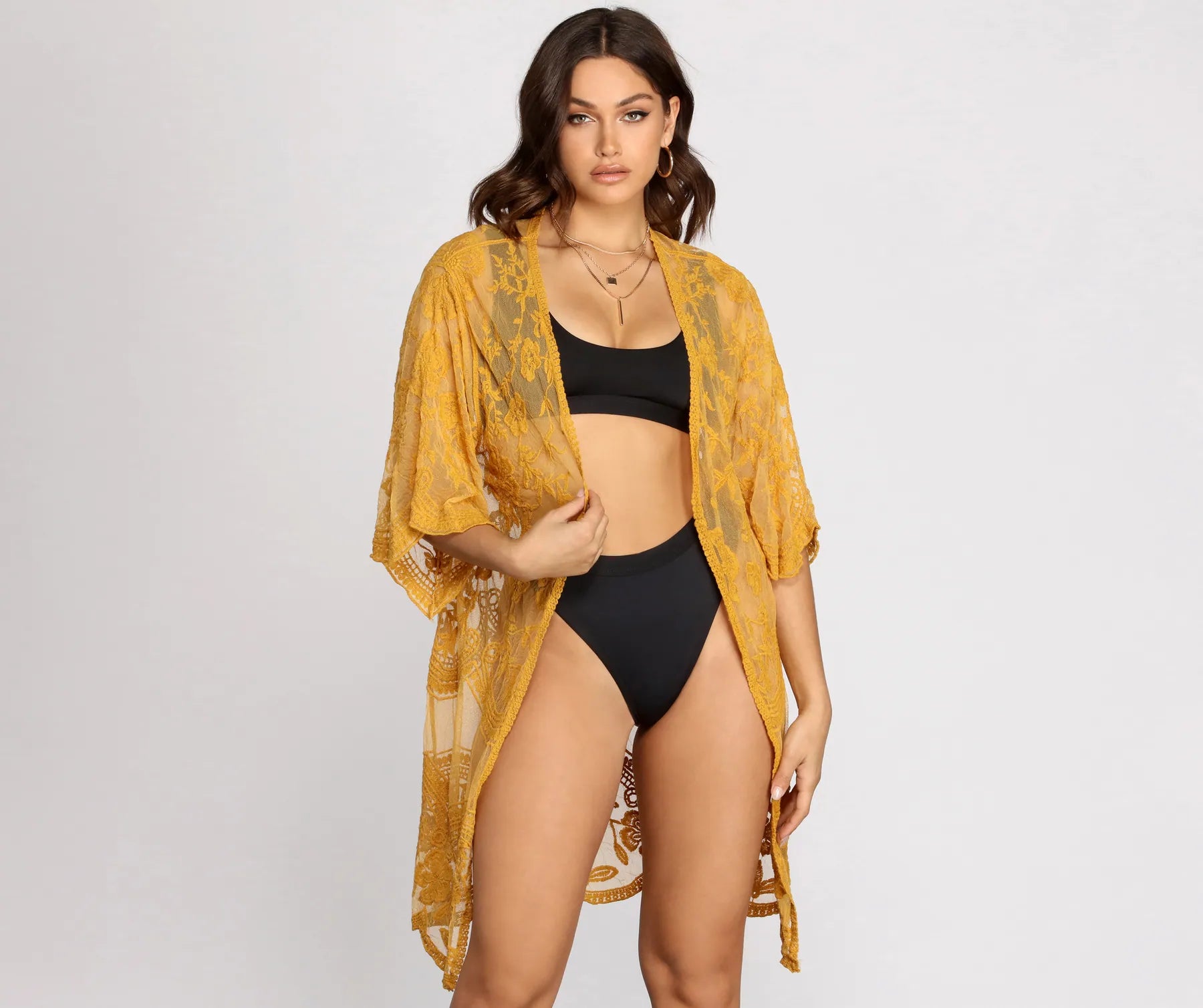 Desert Wanderer Crochet Kimono