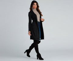 So Professional Long Line Blazer