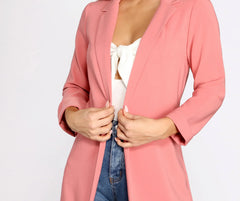 Girl Boss Cuffed Boyfriend Blazer