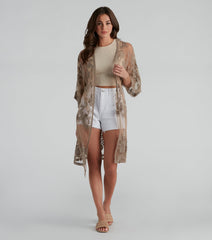 Crochet Babe Lace Duster