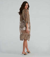 Crochet Babe Lace Duster