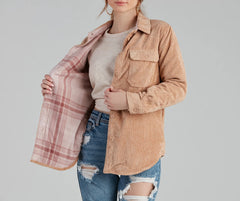 Keep It Trendy Reversible Shacket