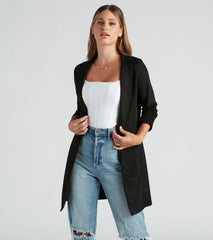 Polish Up Real Nice Long Blazer