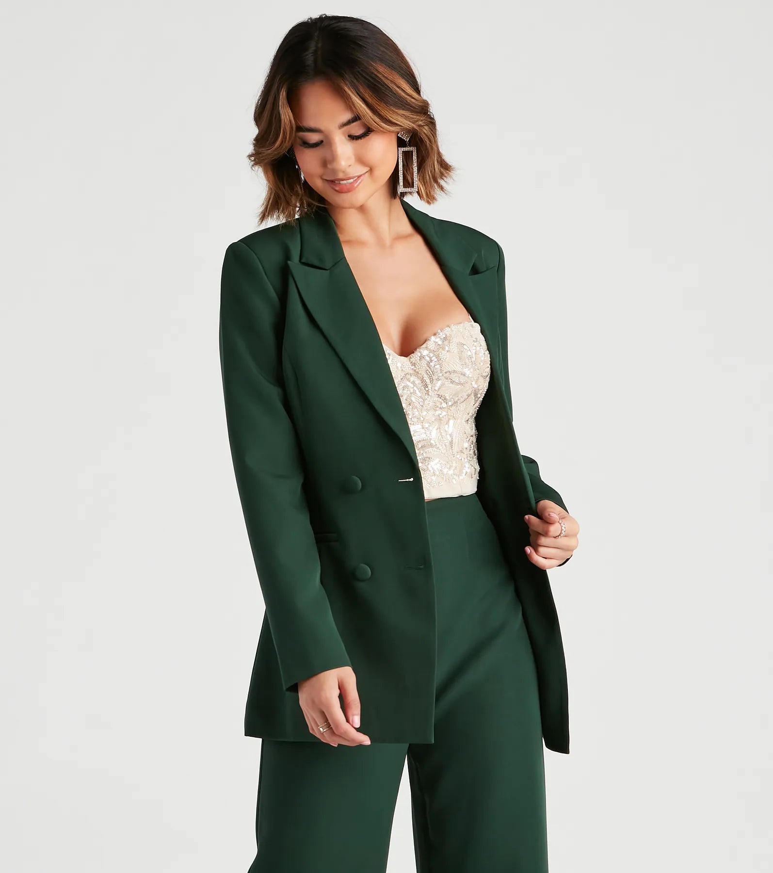 She Means Business Structured Blazer