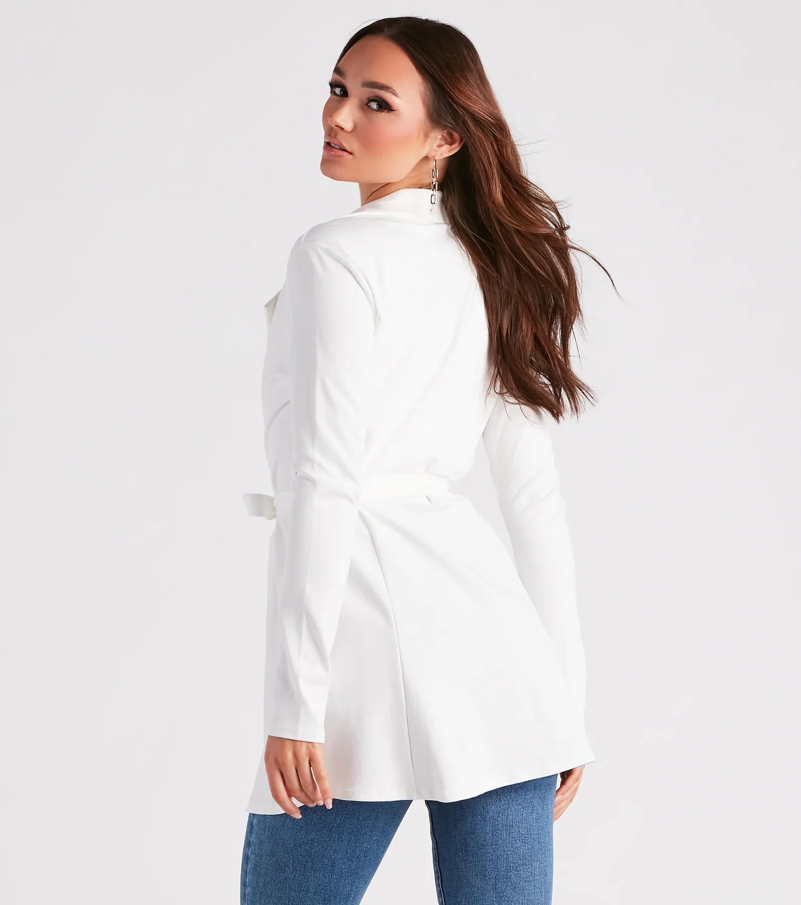 She's A Boss Trench Coat