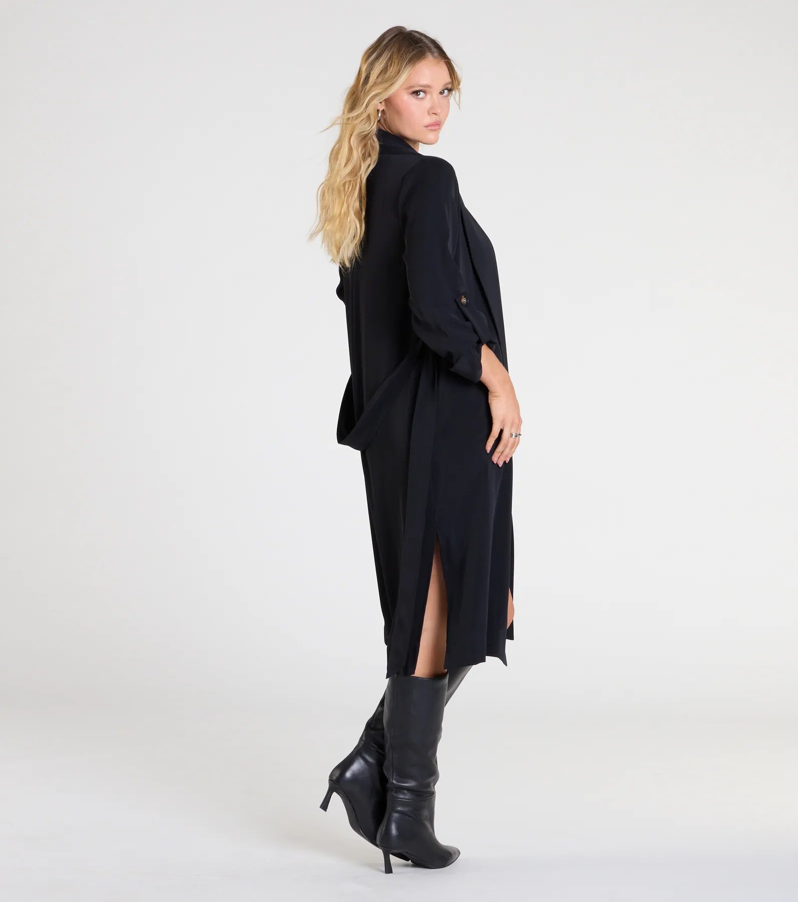 Stylish Season Belted Duster Trench Coat