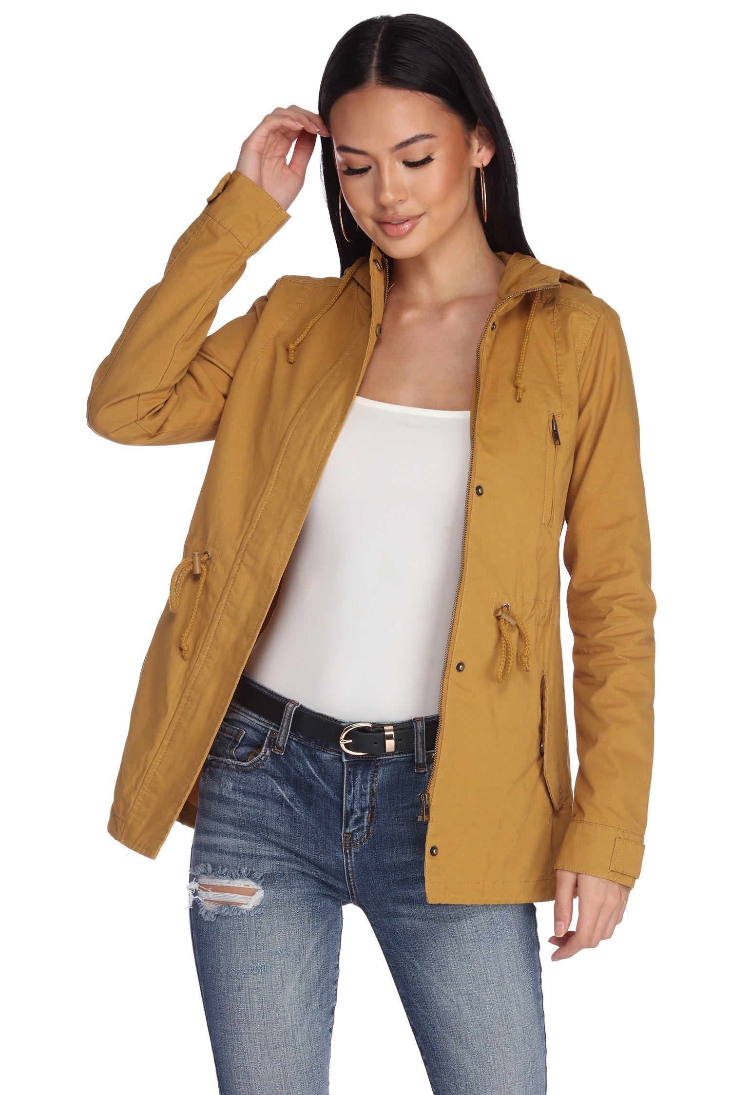 Hooded Out For An Adventure Anorak