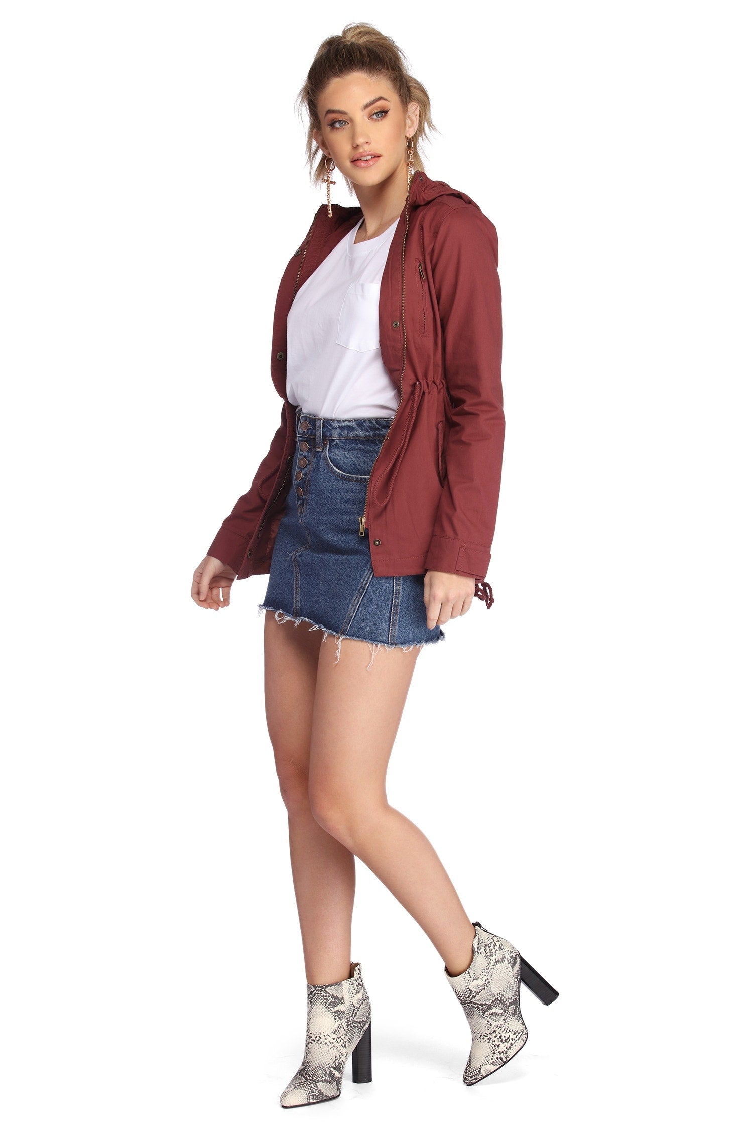 Hooded Out For An Adventure Anorak