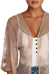 Lady Like Layers Kimono Cover Up