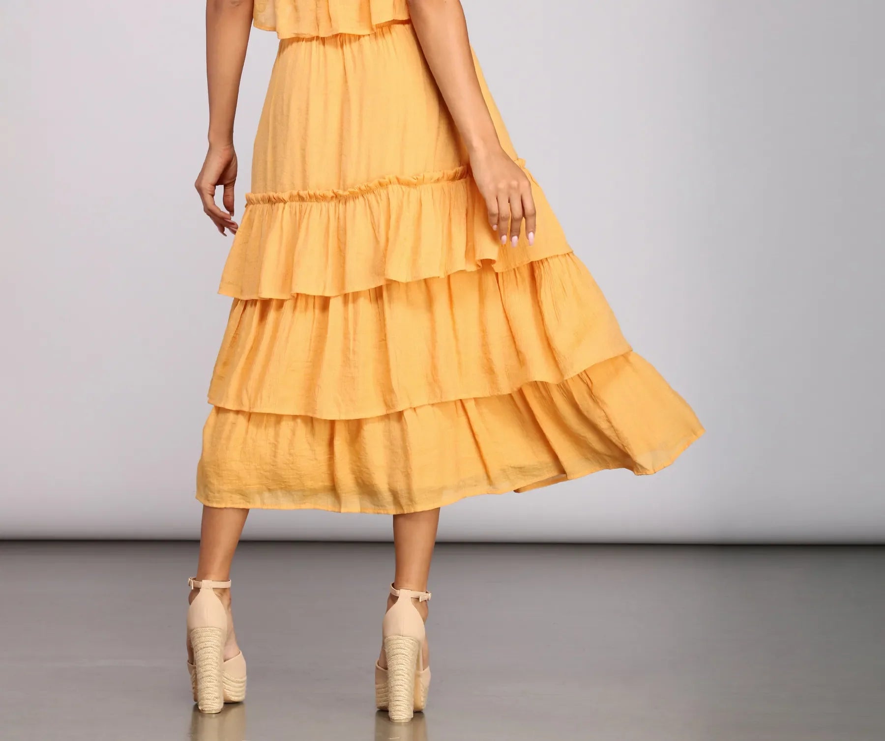 Boho Flow Tiered Maxi Skirt