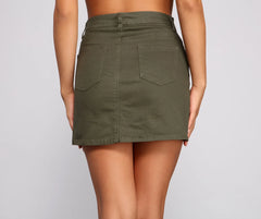 Making My Mark Mini Skirt