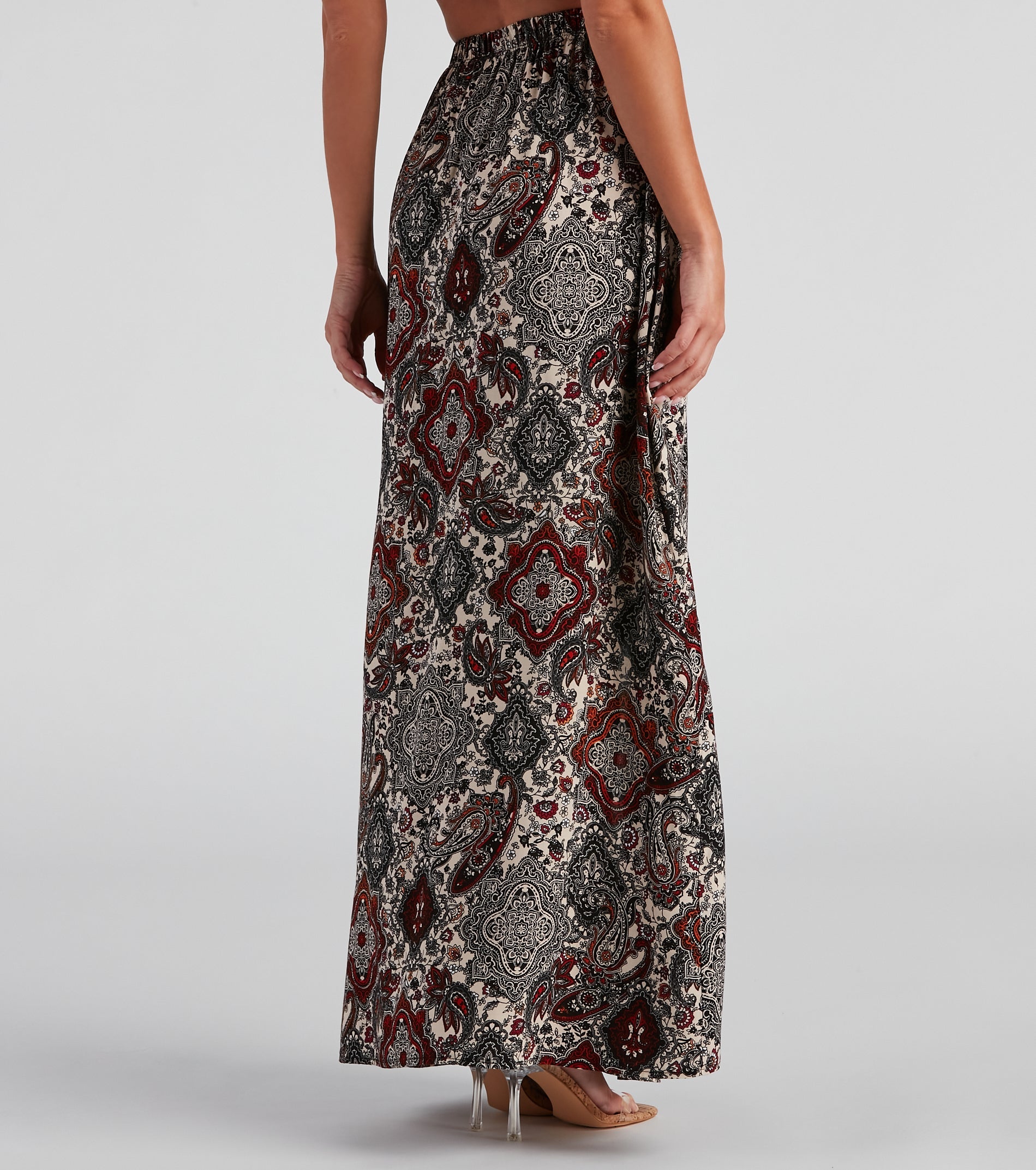 Who's That Girl Boho Maxi Skirt