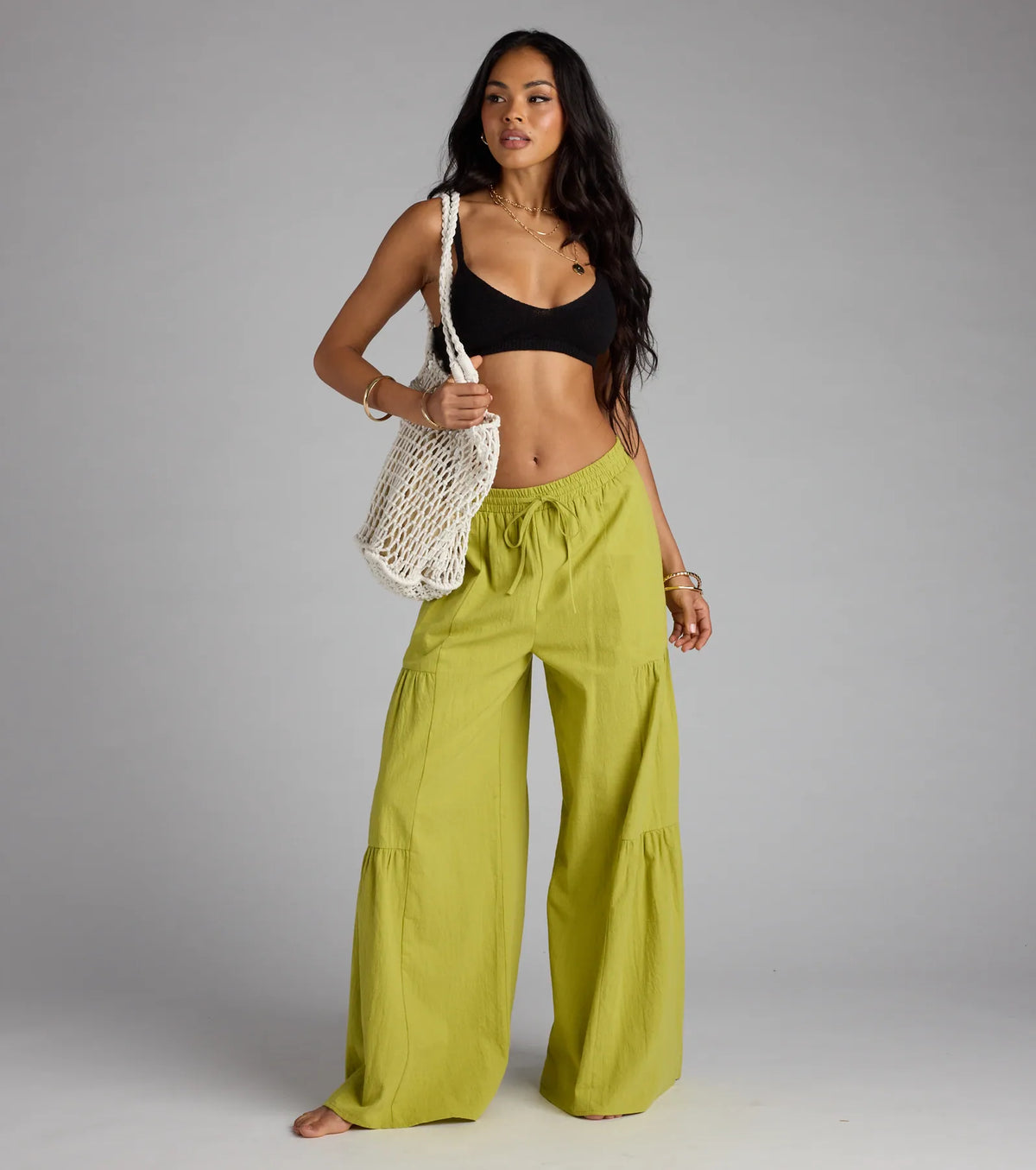 Take Me Away High-Rise Palazzo Pants