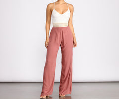 Spring Fling Lace Top Jumpsuit