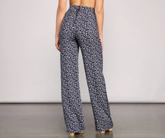 Boho Beauty Wide-Leg Pants