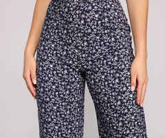 Boho Beauty Wide-Leg Pants