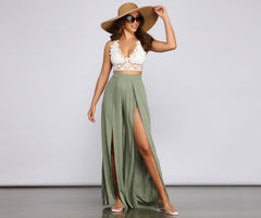 High Waist Tulip Pants