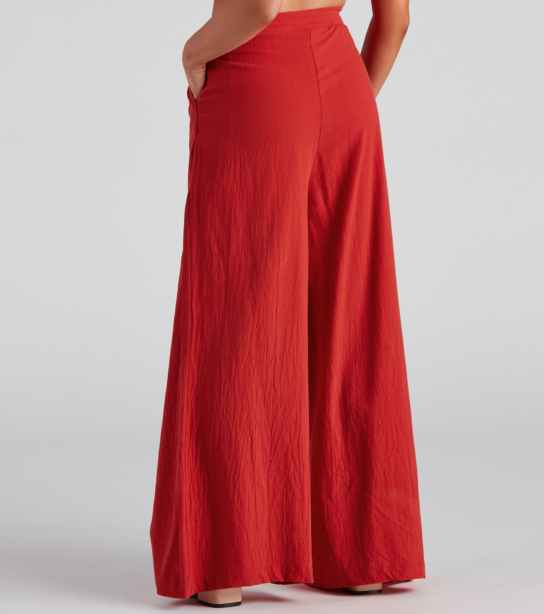 Get Together Pleat Wide-Leg Pants