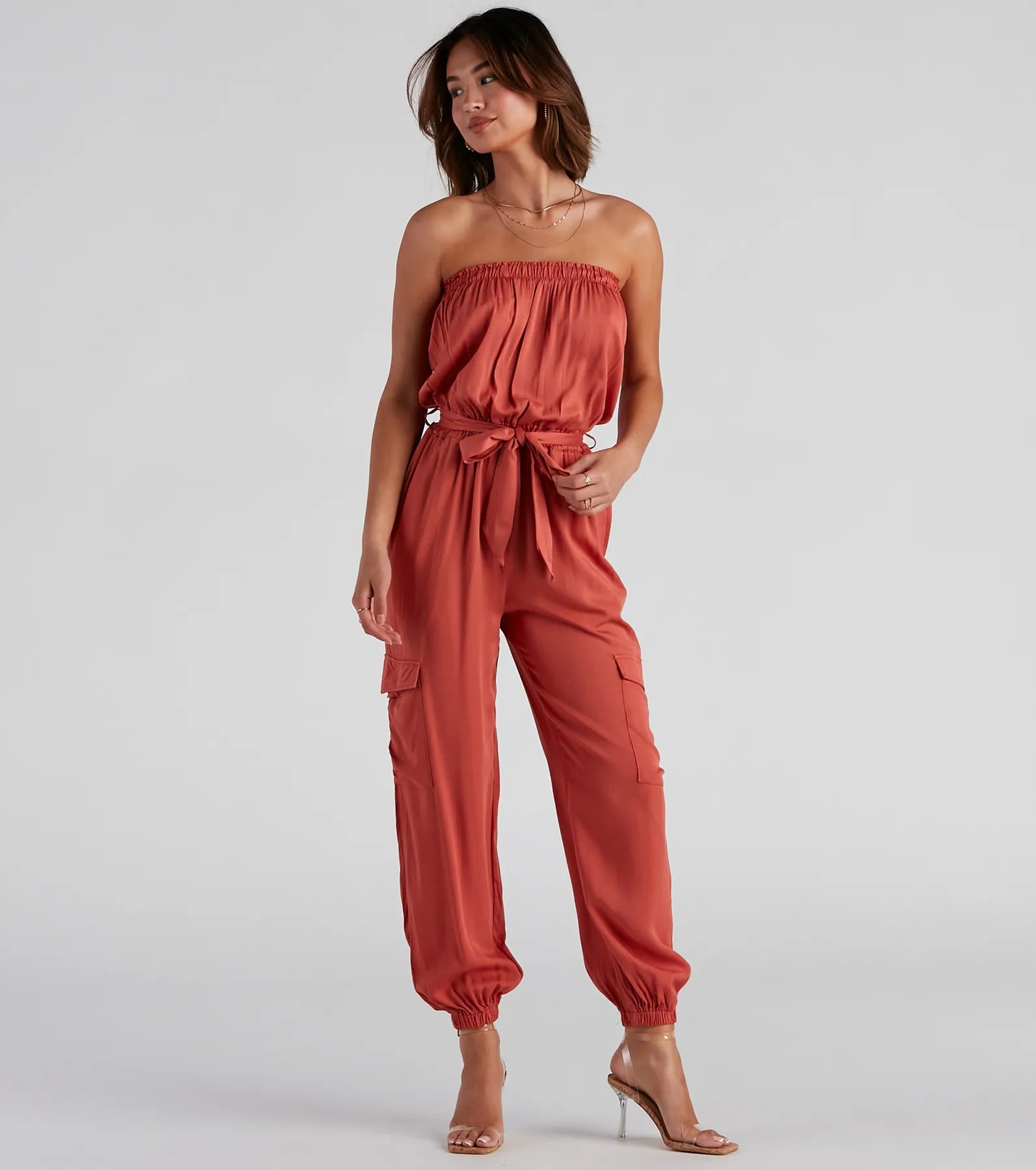 Fashion Cadet Cargo Jumpsuit
