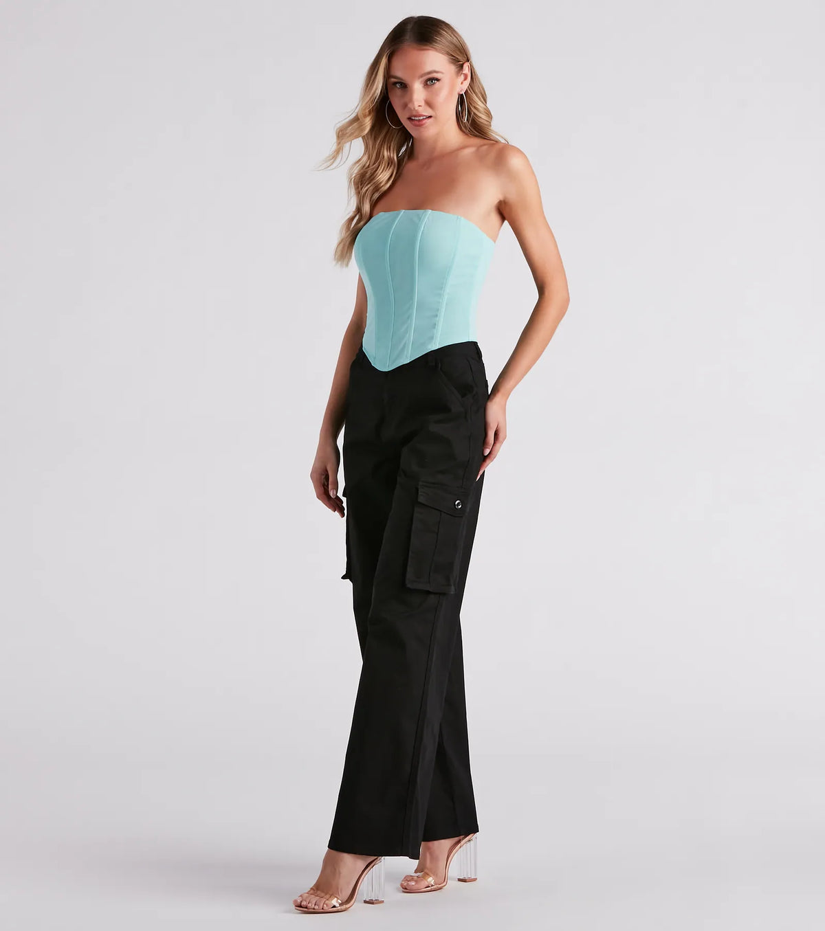 Such A Trendsetter Wide-Leg Cargo Pants