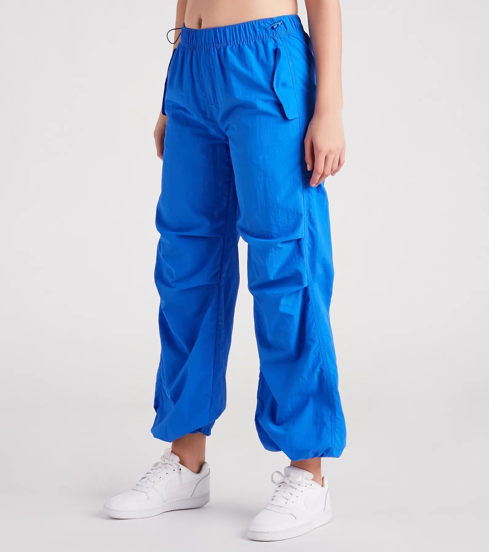 Cool Meter Mid-Rise Parachute Cargo Pants