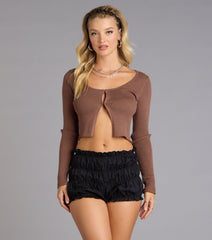 Bloom With It Mid Rise Shorts