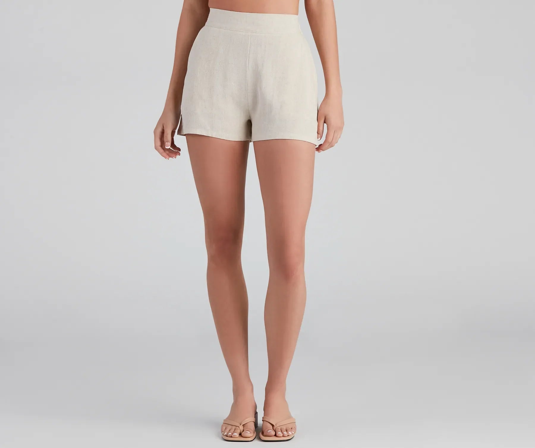 Casual And Chic Linen Shorts