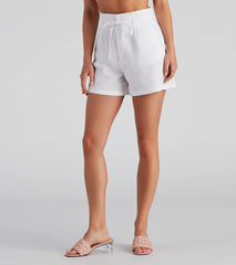 Beach Stroll Linen Shorts