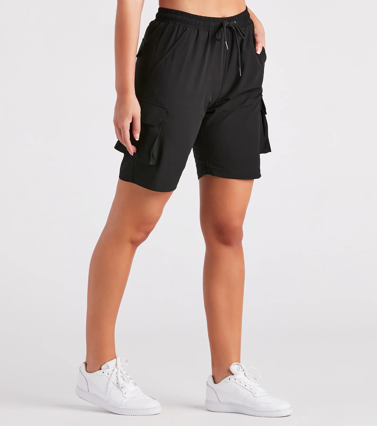Everyday Trendsetter Nylon Cargo Shorts