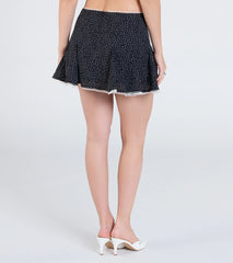 Delightful Duo Polka Dot Ruffle Skirt