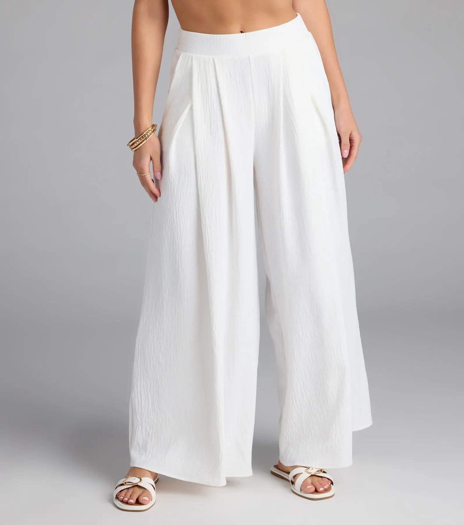 Weekend Vibes Wide-Leg Palazzo Pants