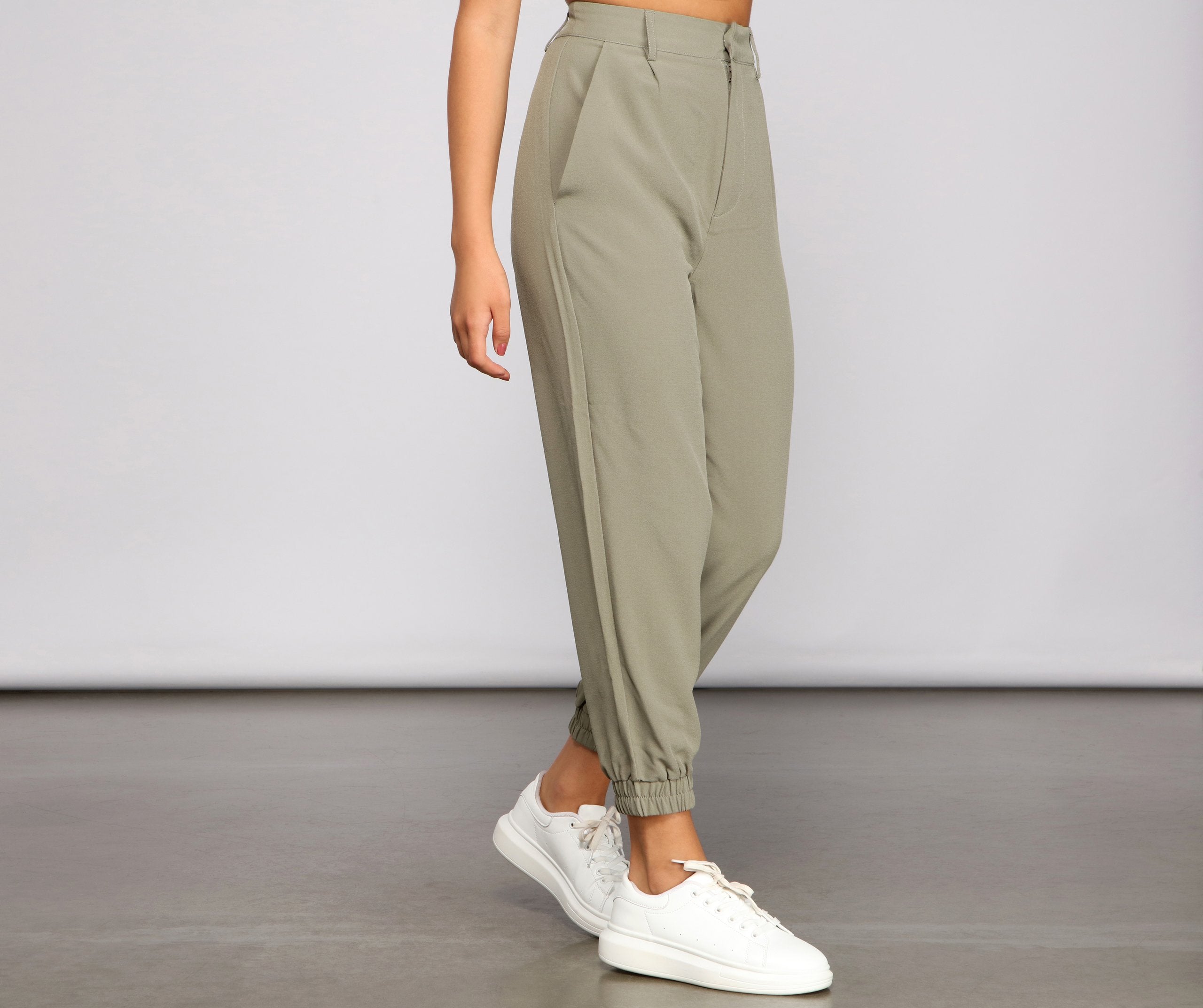 Casual-Chic Trouser Joggers