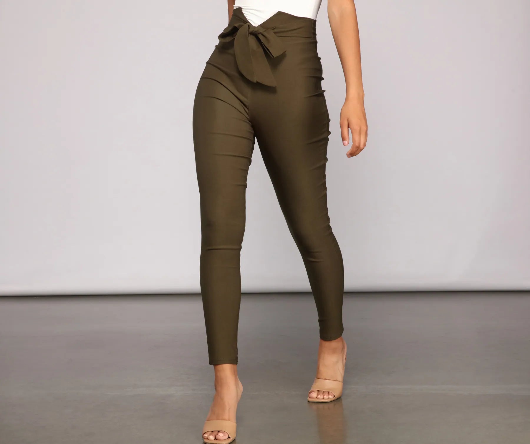 Perfectly Posh Tie-Waist Pants