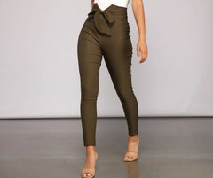 Perfectly Posh Tie-Waist Pants