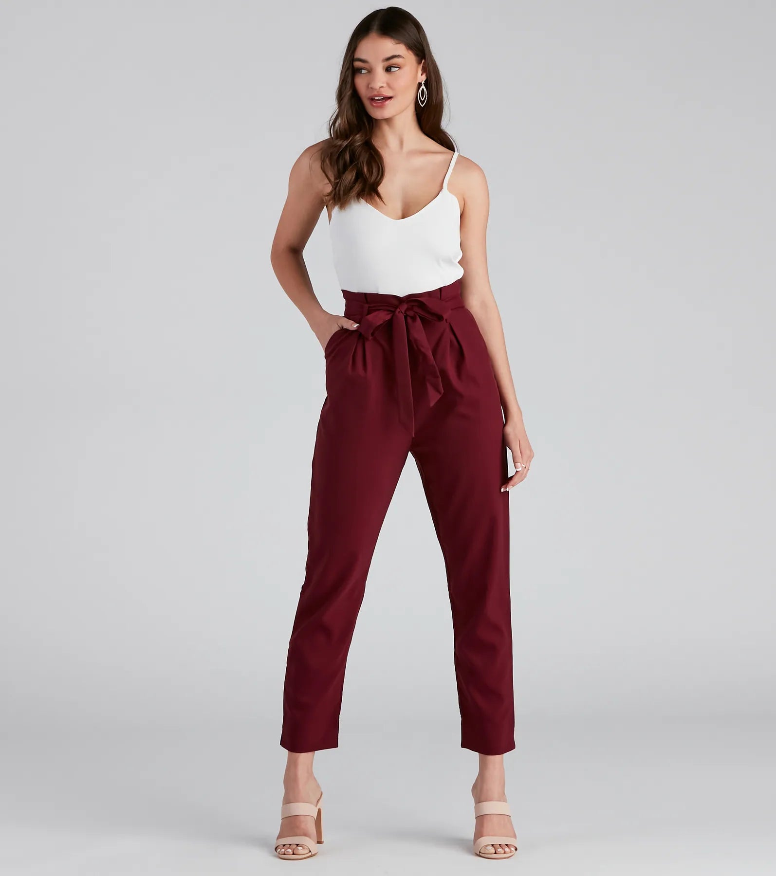 Effortlessly Stylish Tie-Waist Jumpsuit