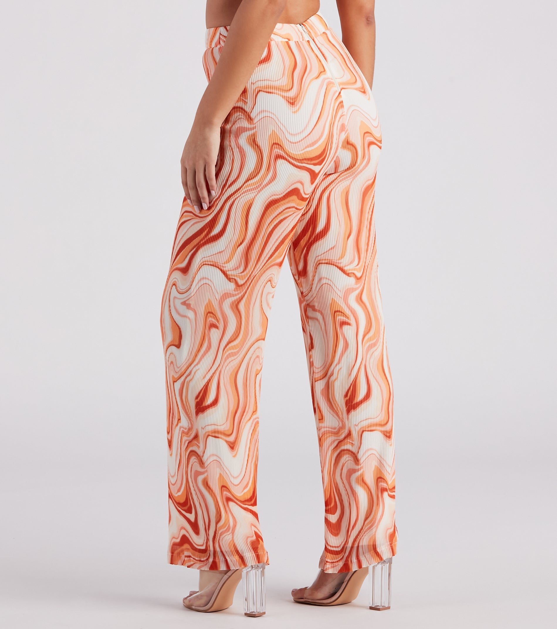 Spring Break Vibes Wide-Leg Pants