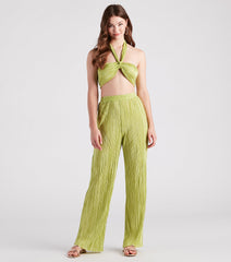 Island Guru Pleated Wide Leg Pants