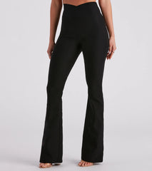 Cross The Line V-Waist Bootcut Pants