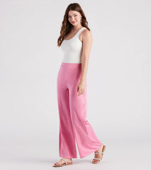 Seriously Stylish Satin Trouser Pants