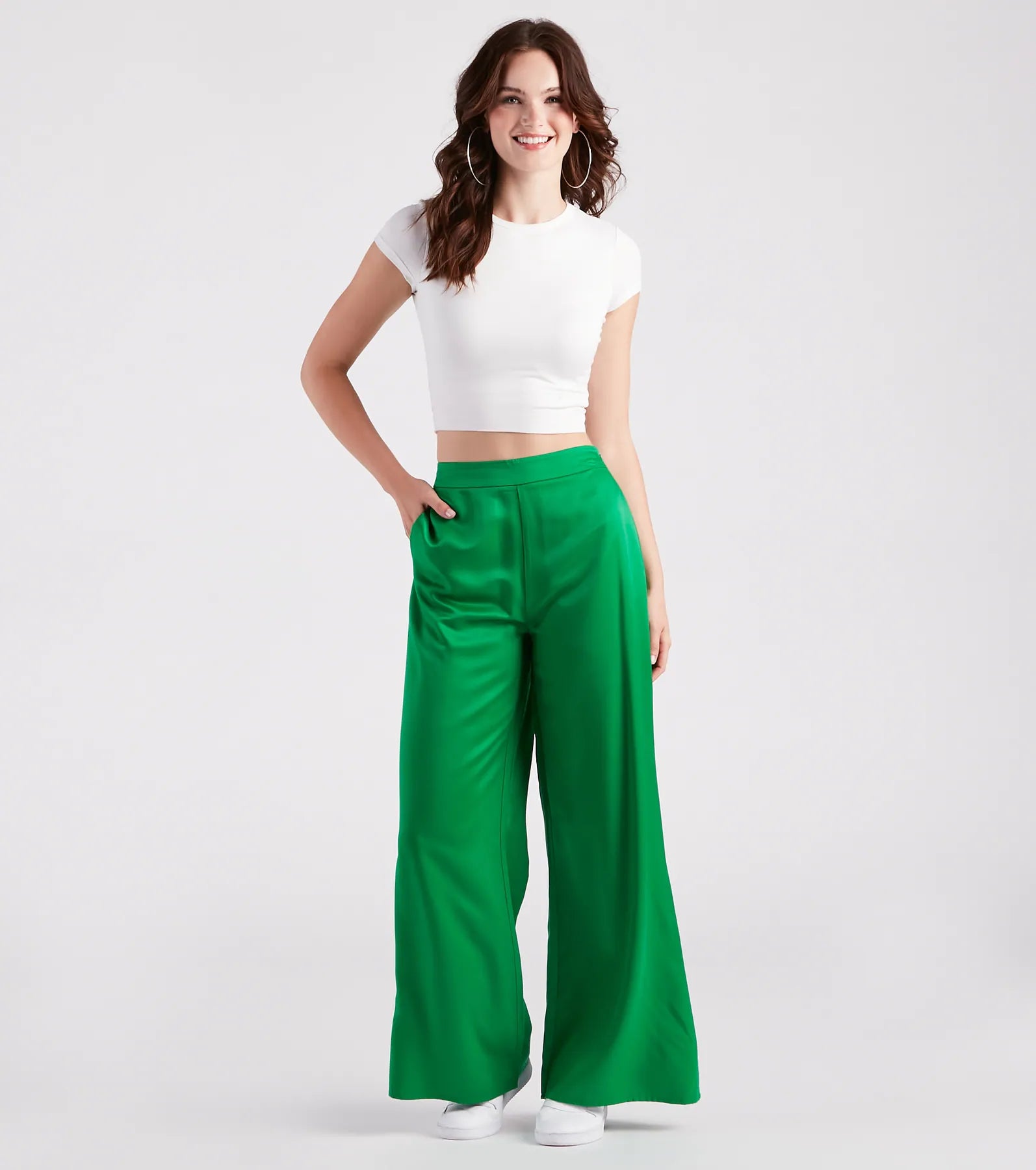Seriously Stylish Satin Trouser Pants