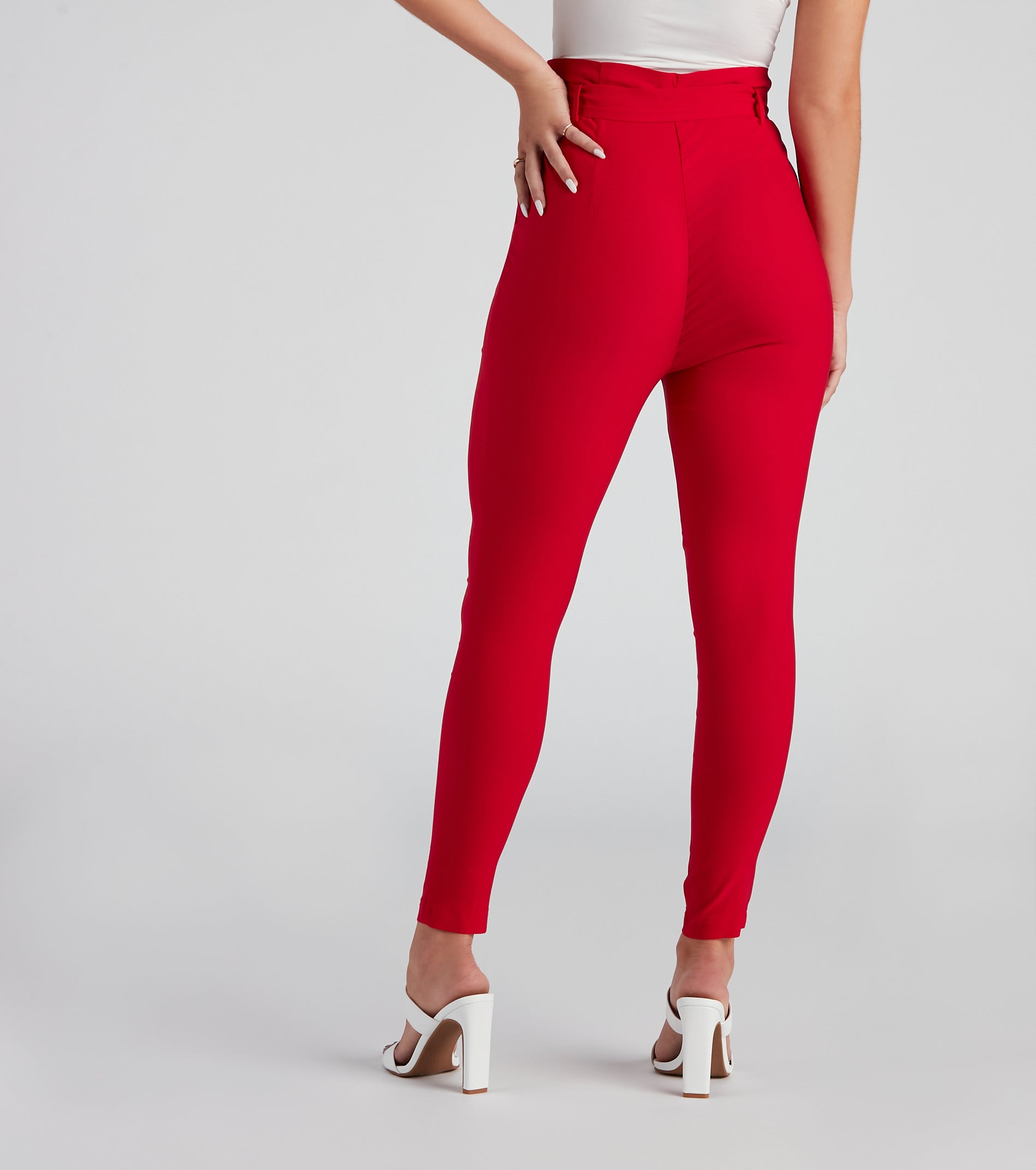 Rise To The Occasion Paper Bag Pants