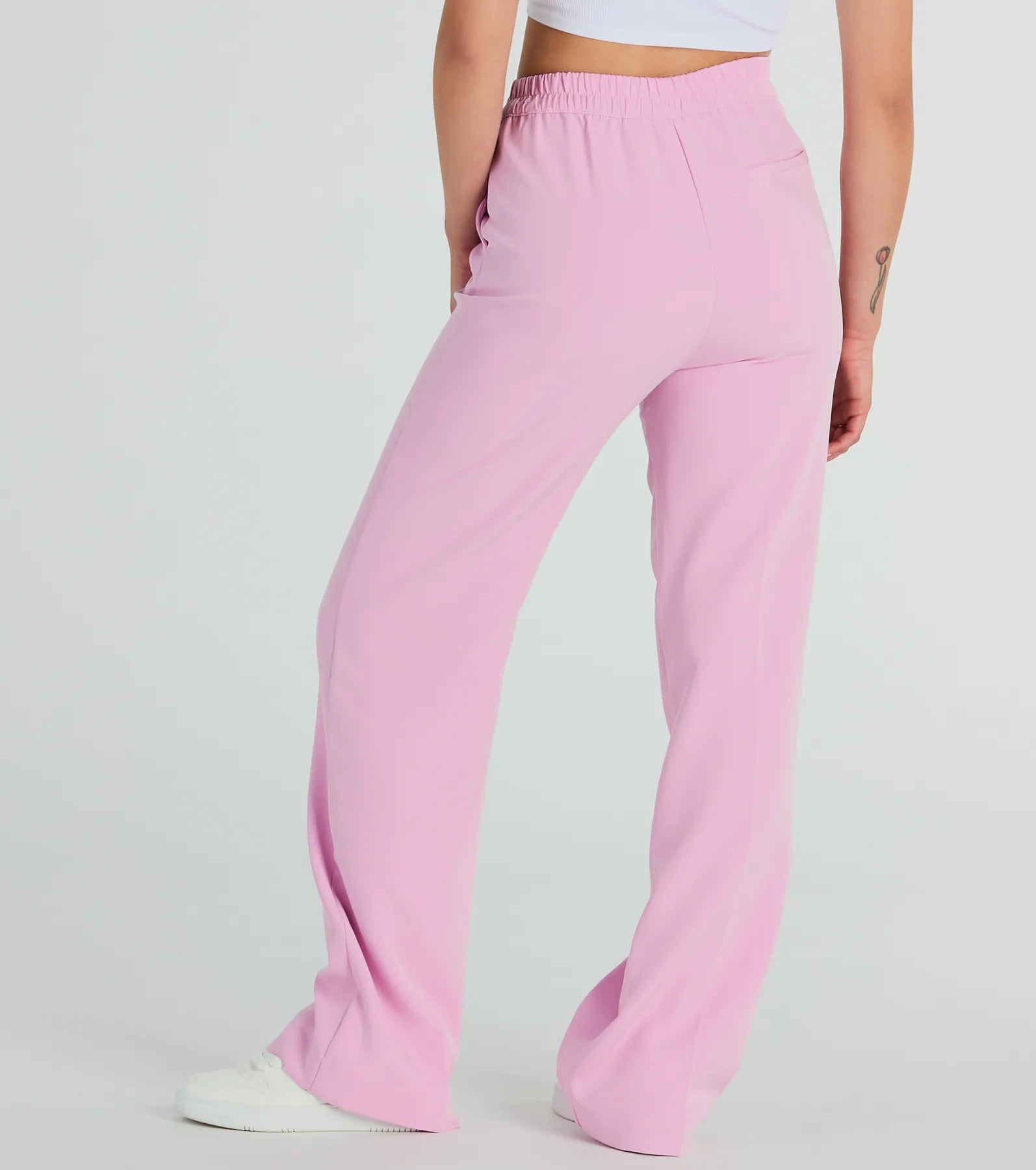 Style So Chic Straight-Leg Woven Trouser Pants