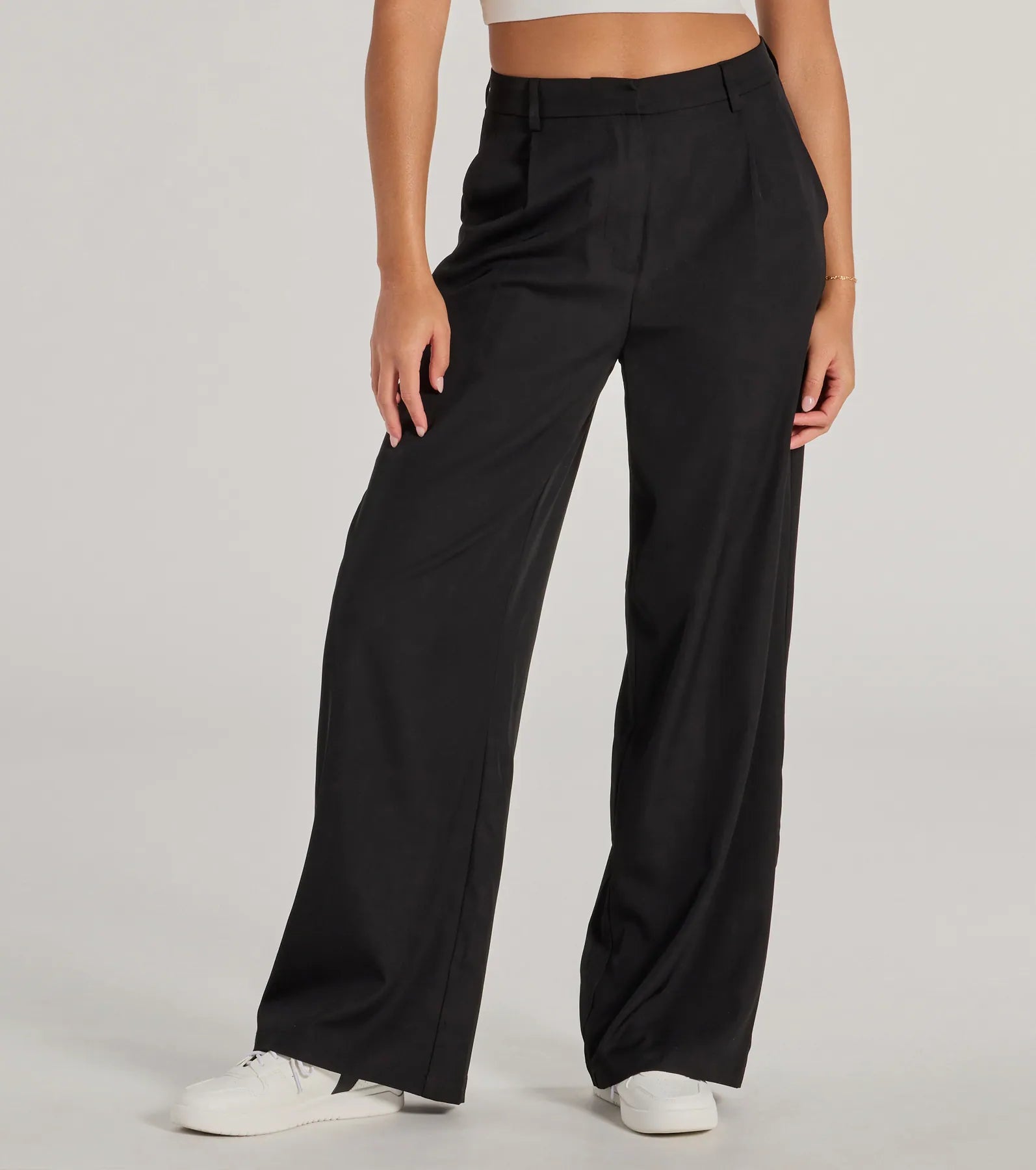 Chic City High-Rise Trouser Pants