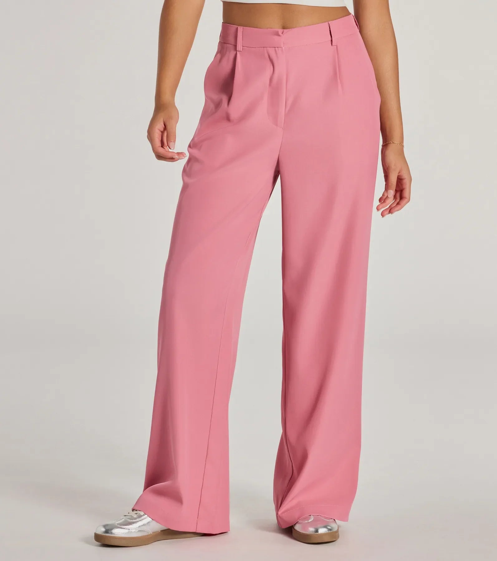 Chic City High-Rise Trouser Pants