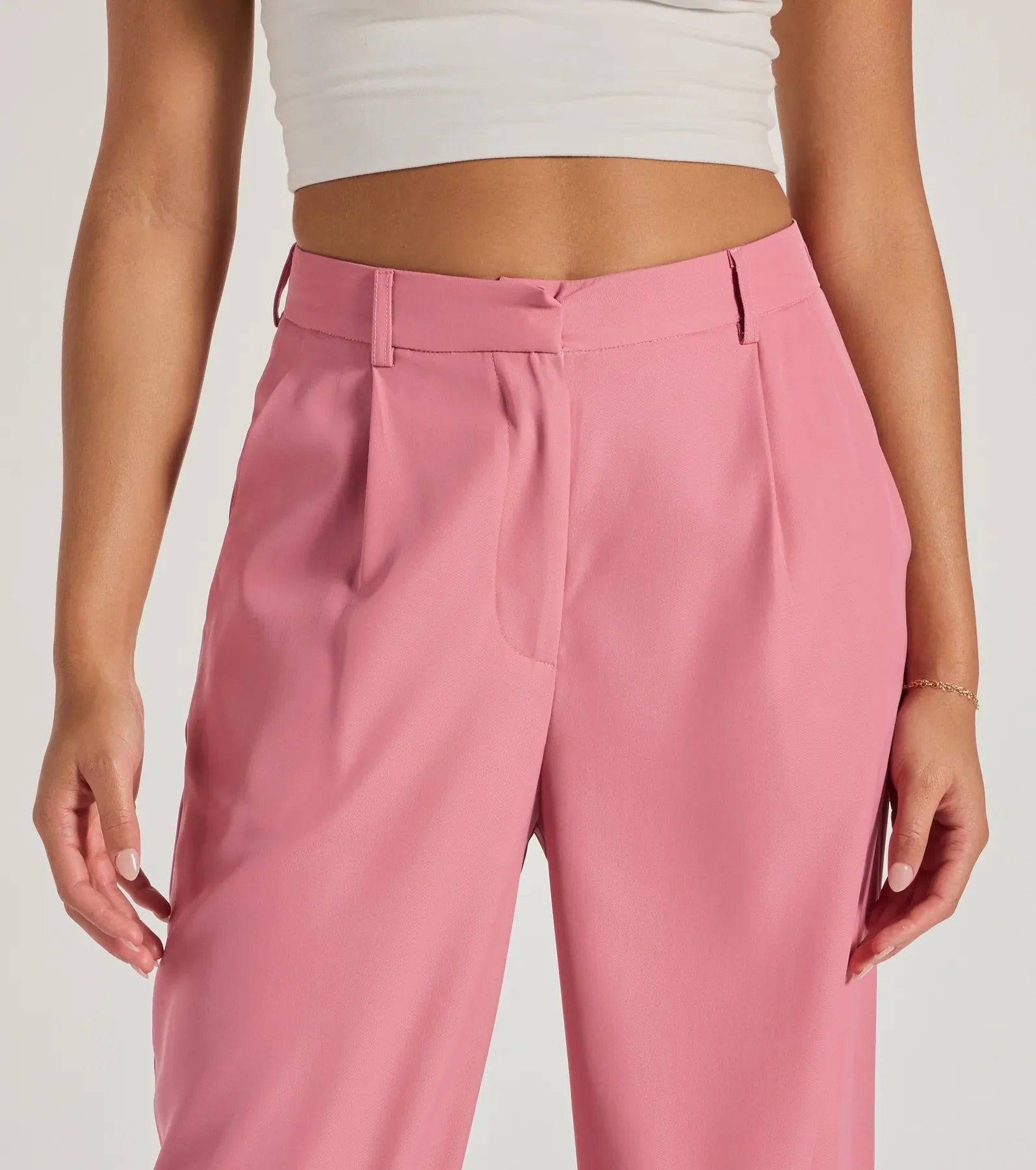 Chic City High-Rise Trouser Pants