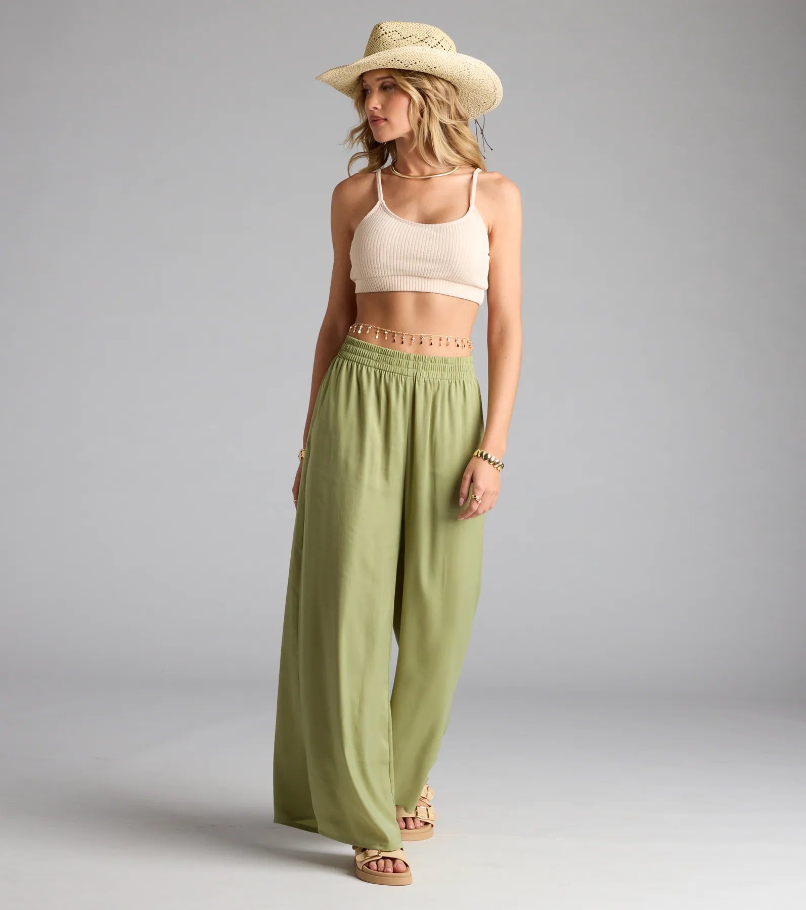 Laidback Luxe Wide-Leg Palazzo Pants